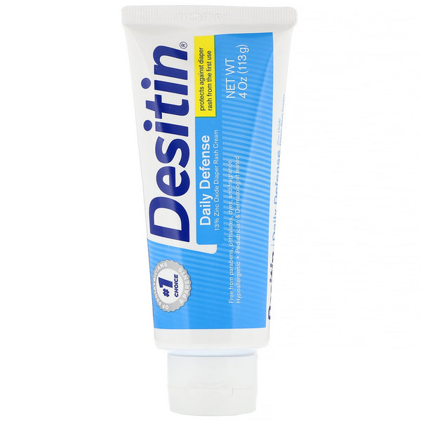 Desitin, Diaper Rash Cream, Daily Defense, 4 oz (113 g) - The Supplement Shop