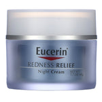 Eucerin, Redness Relief, Dermatological Skincare, Night Creme, 1.7 oz (48 g) - The Supplement Shop