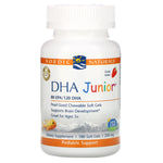 Nordic Naturals, DHA Junior, Great for Ages 3+, Strawberry, 250 mg, 180 Soft Gels - The Supplement Shop