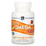 Nordic Naturals, Daily Omega Kids, Natural Fruit Flavor, 500 mg, 30 Soft Gels - The Supplement Shop