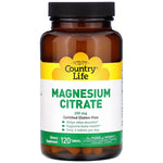 Country Life, Magnesium Citrate, 250 mg, 120 Tablets - The Supplement Shop