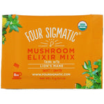 Four Sigmatic, Lion's Mane, Mushroom Elixir Mix, 20 Packets, 0.1 oz (3 g) Each - The Supplement Shop