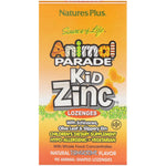 Nature's Plus, Source of Life, Animal Parade, Kid Zinc Lozenges, Natural Tangerine Flavor, 90 Animal-Shaped Lozenges - The Supplement Shop
