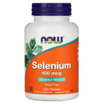 Now Foods, Selenium, 100 mcg, 250 Tablets - The Supplement Shop