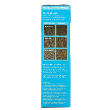 Just for Men, Mustache & Beard, Brush-In Color Gel, M-30 Light-Medium Brown, 1 Multiple Application Kit