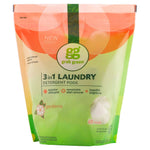 Grab Green, 3-in-1 Laundry Detergent Pods, Gardenia, 60 Loads,2lbs, 6oz (1,080 g) - The Supplement Shop