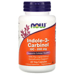 Now Foods, Indole-3-Carbinol, 200 mg, 60 Veg Capsules - The Supplement Shop