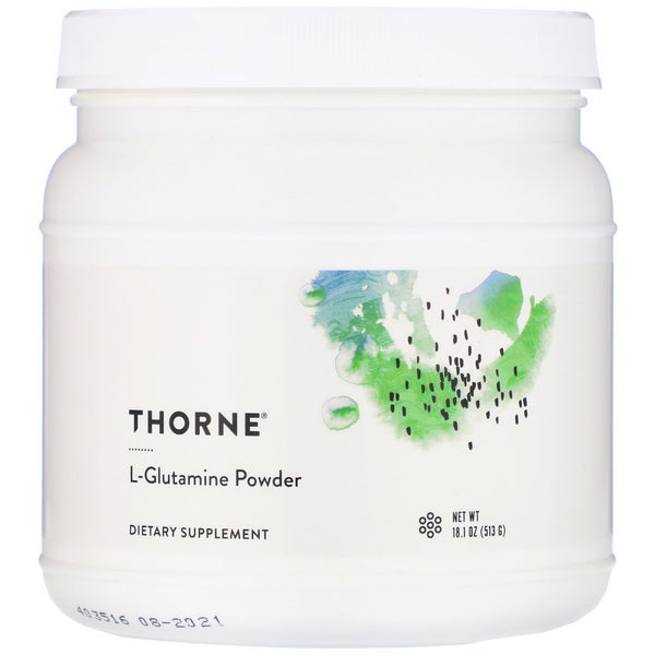 Thorne Research, L-Glutamine Powder, 18.1 oz (513 g) - The Supplement Shop