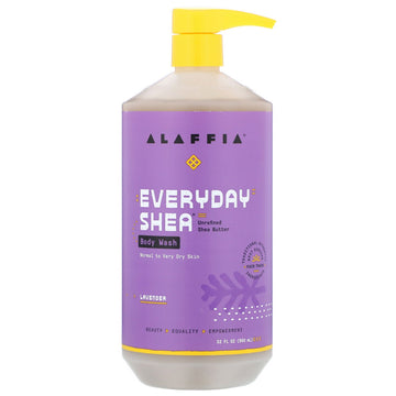 Alaffia Everyday Shea Body Wash Lavender 950ml