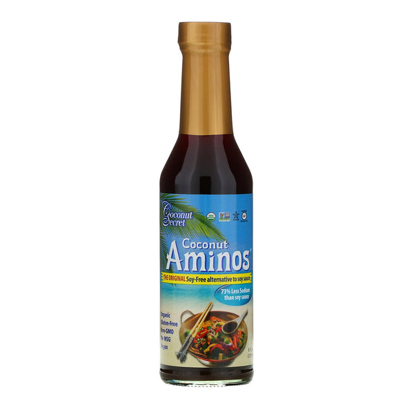 Coconut Secret, The Original Coconut Aminos, Soy-Free Seasoning Sauce, 8 fl oz (237 ml) - The Supplement Shop