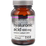 Bluebonnet Nutrition, Beautiful Ally, Hyaluronic Acid, 100 mg, 90 Softgels - The Supplement Shop