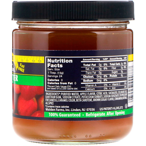 Walden Farms, Apple Butter, Fruit Spread, 12 oz (340 g) - The Supplement Shop