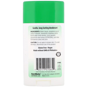 Nutribiotic Deodorant Stick Unscented 75g