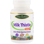 Paradise Herbs, Milk Thistle, 120 Vegetarian Capsules - The Supplement Shop