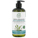 Petal Fresh, Mineral Nourishing Bath & Shower Gel, Seaweed & Argan Oil, 16 fl oz (475 ml) - The Supplement Shop