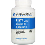 Lake Avenue Nutrition, 5-HTP with Vitamin B6 & Vitamin C, 360 Veggie Capsules