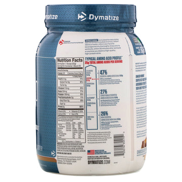Dymatize Nutrition, ISO 100 Hydrolyzed, 100% Whey Protein Isolate, Chocolate Peanut Butter, 1.6 lbs (725 g)