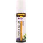 Now Foods, Head Relief Roll-On, 1/3 fl oz (10 ml) - The Supplement Shop