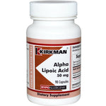 Kirkman Labs, Alpha Lipoic Acid, 50 mg, 90 Capsules - The Supplement Shop