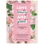 Love Beauty and Planet, 2 Minute Magic Masque, Murumuru Butter & Rose, 1.5 oz (43 g) - The Supplement Shop