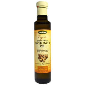 Flora, Organic Extra-Virgin Sacha Inchi Oil, 8.5 fl oz (250 ml)