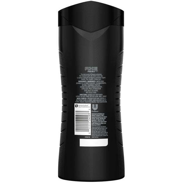 Axe, Phoenix Body Wash, Crushed Mint & Rosemary, 16 fl oz (473 ml) - The Supplement Shop