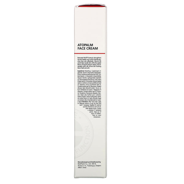 Atopalm, Face Cream, 1.1 fl oz (35 ml) - The Supplement Shop