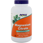 Now Foods, Magnesium Citrate, 240 Veg Capsules - The Supplement Shop