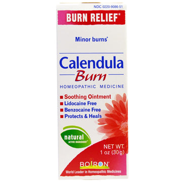 Boiron, Calendula, Burn, Soothing Ointment, Relief (after Burn), 1 oz (30 g)