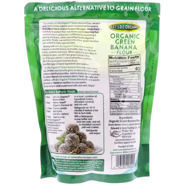 Edward & Sons, Let's Do Organic, Organic Green Banana Flour, 14 oz (396 g)