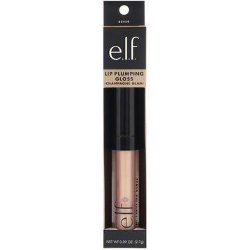 E.L.F., Lip Plumping Gloss, Champagne Glam, 0.09 oz (2.7 g)