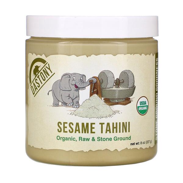 Dastony, Organic Sesame Tahini, 8 oz (227 g) - The Supplement Shop