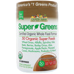 Country Farms, Super Greens, Certified Organic Whole Food Formula, Delicious Chocolate Flavor, 10.6 oz (300 g) - The Supplement Shop