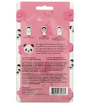 Nu-Pore, Character Face Mask, Panda, Hibiscus, 1 Sheet, 1.05 oz (29.7 g) - The Supplement Shop