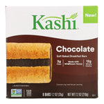 Kashi, Soft Baked Breakfast Bar, Chocolate, 6 Bars, 1.2 oz (35 g ) Each - The Supplement Shop