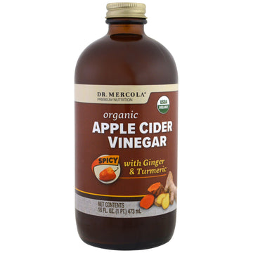 Dr. Mercola, Organic Apple Cider Vinegar, Spicy, 16 oz (473 ml)
