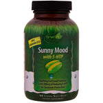 Irwin Naturals, Sunny Mood with 5-HTP, Plus Vitamin D3, 80 Liquid Soft-Gels - The Supplement Shop
