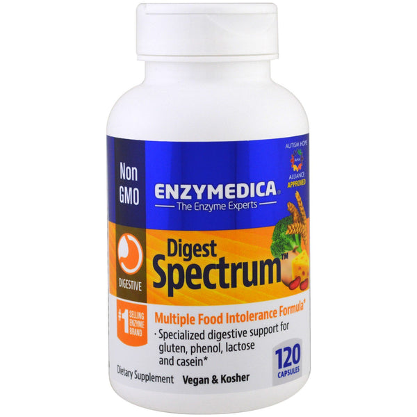Enzymedica, Digest Spectrum, 120 Capsules - The Supplement Shop