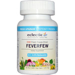 Eclectic Institute, Raw Fresh Freeze-Dried, Feverfew, 125 mg, 90 Non-GMO Veg Capsules - The Supplement Shop