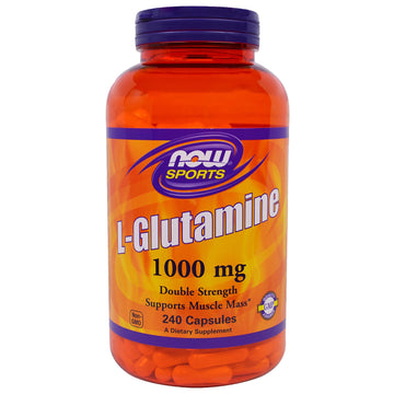 Now Foods, Sports, L-Glutamine, 1,000 mg, 240 Capsules