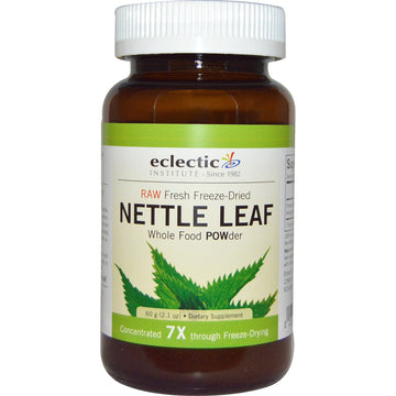 Eclectic Institute, Raw Fresh Freeze-Dried, Nettle Leaf, Whole Food POWder, 2.1 oz (60 g)