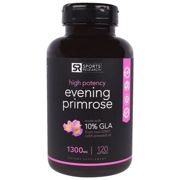 Sports Research, Evening Primrose Oil, 1,300 mg, 120 Softgels