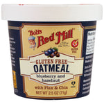 Bob's Red Mill, Oatmeal, Blueberry and Hazelnut, 2.5 oz (71 g) - The Supplement Shop