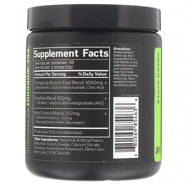 JNX Sports, The Curse, Pre-Workout, Green Apple, 8.8 oz (250 g) - The Supplement Shop