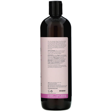 Sukin, Soap Free Body Wash, Sensitive, 16.91 fl oz (500 ml)