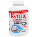 Kyolic, Aged Garlic Extract, Blood Pressure Health, Formula 109, 240 Capsules - The Supplement Shop