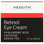 Yeouth, Retinol Eye Cream, 2 fl oz (60 ml) - The Supplement Shop