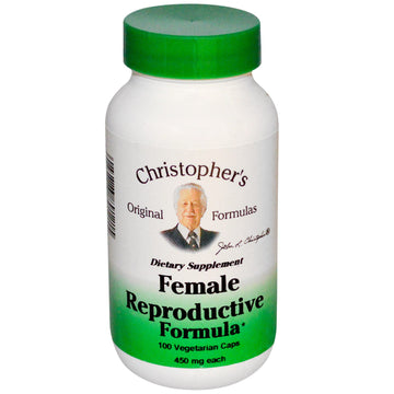 Christopher's Original Formulas, Female Reproductive Formula, 450 mg, 100 Vegetarian Caps