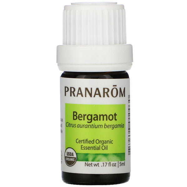 Pranarom, Essential Oil, Bergamot, .17 fl oz (5 ml) - The Supplement Shop