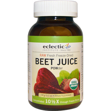 Eclectic Institute, Organic, Beet Juice POWder, 3.2 oz (90 g)